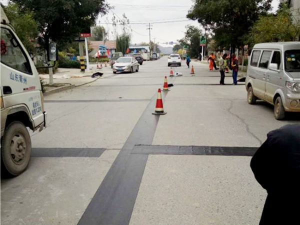 淄博的縣級道路施工